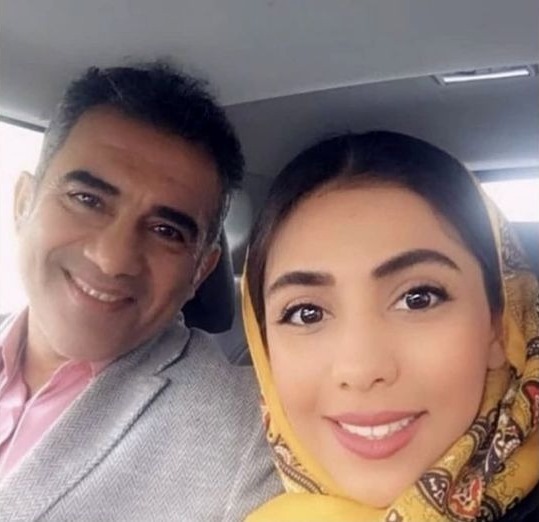 احمدرضا عابدزاده و دخترش