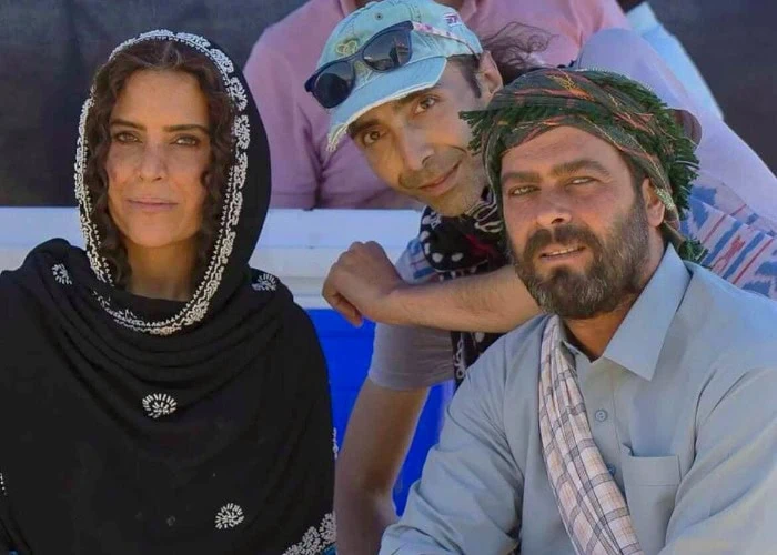 نازنین فراهانی و پژمان بازغی