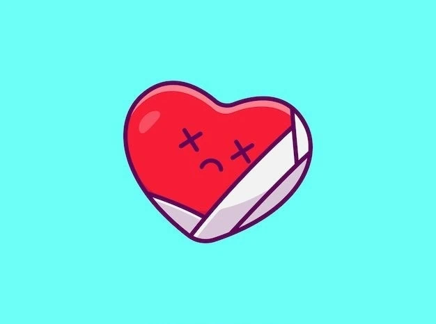 ایموجی قلب باندپیچی شده