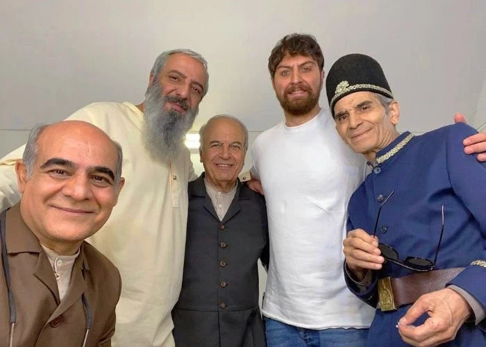 امیرحسین فتحی و بازیگران جیران
