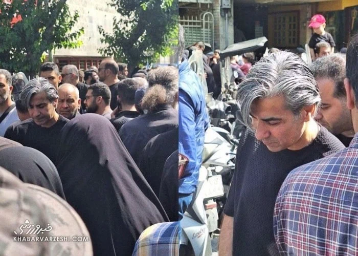 وحید شمسایی در تشییع رئیس‌جمهور