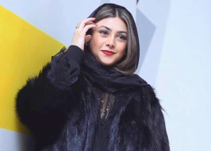 آزاده صمدی در اکران نهنگ آبی
