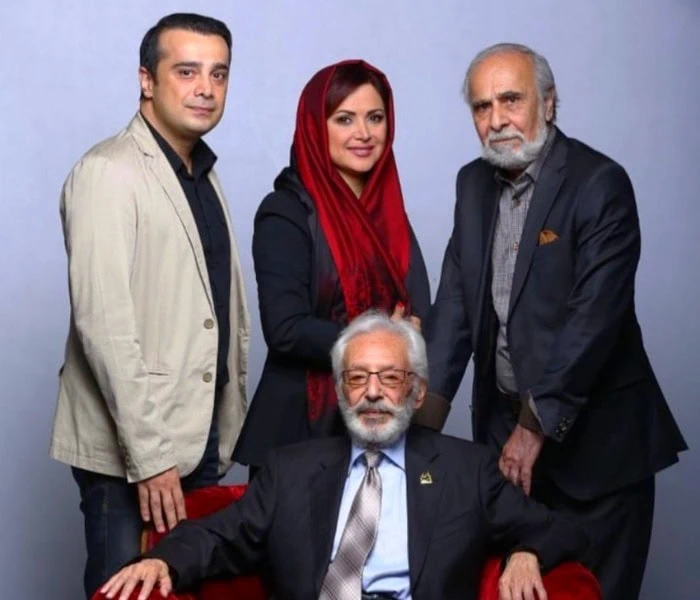 خانواده سپند امیرسلیمانی و جمشید مشایخی