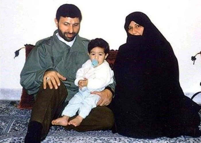 همسر و فرزند شهید صیاد شیرازی