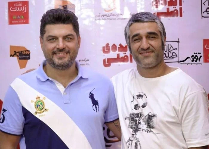 سام درخشانی و پژمان جمشیدی