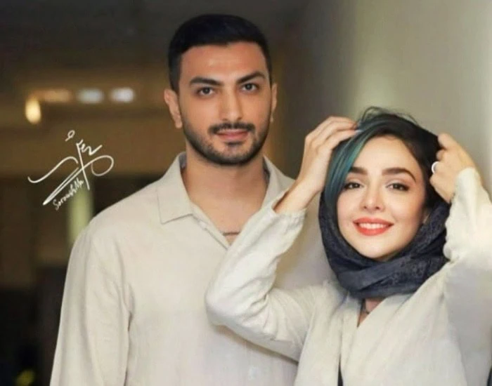 المیرا دهقانی و همسرش