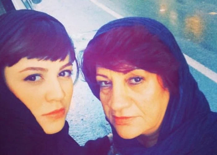 ناهید مسلمی و دخترش شیدا