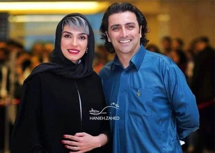 امین زندگانی و همسرش