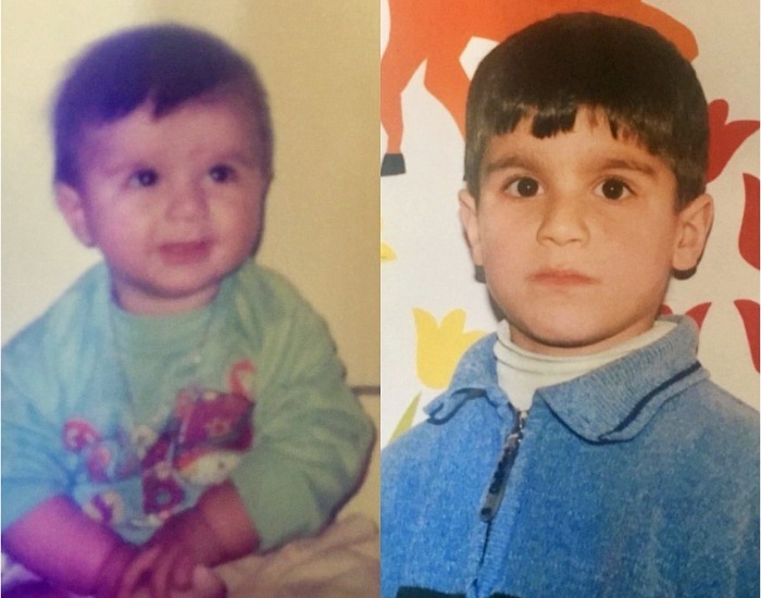 بچگی امین میرزازاده