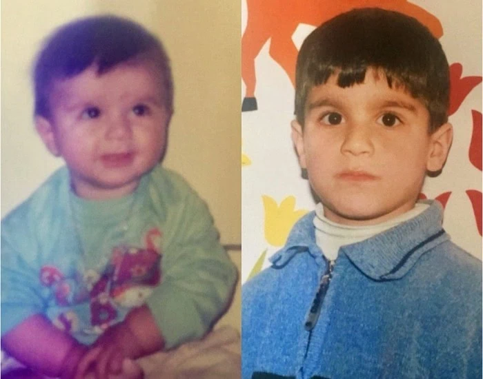 بچگی امین میرزازاده