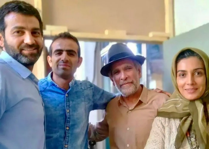 آرش مجیدی در پشت صحنه سرزمین مادری