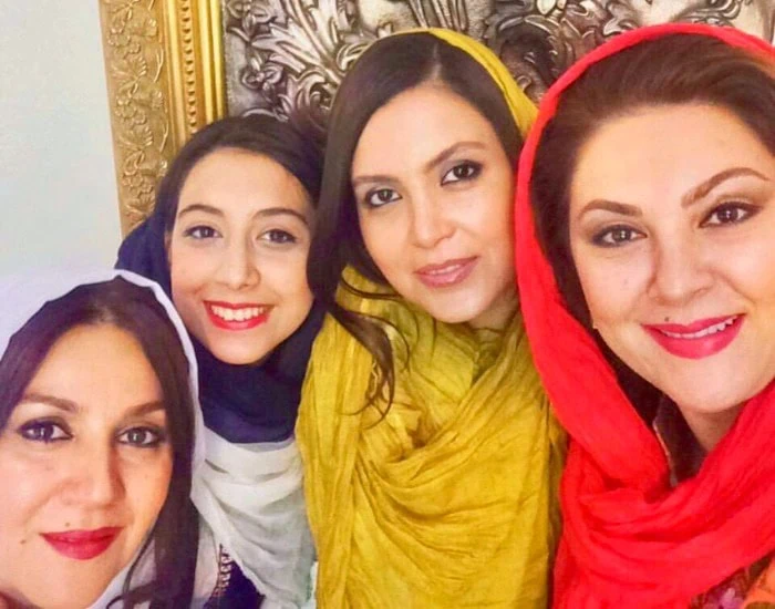 سامیه لک و خواهران اسکندری و خواهرزاده شان