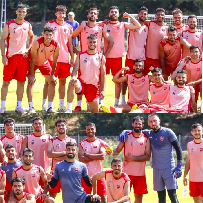 بازیکنان پرسپولیس