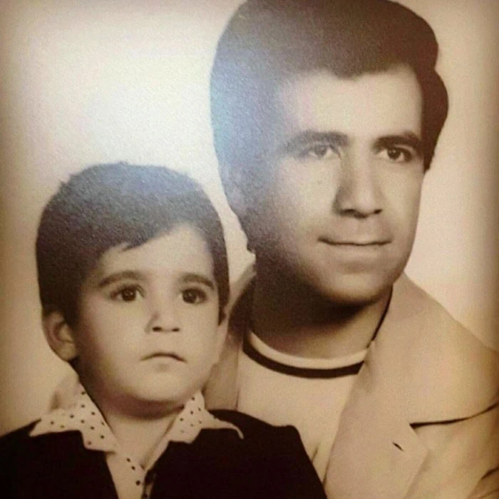 رضا رشیدپور و پدرش