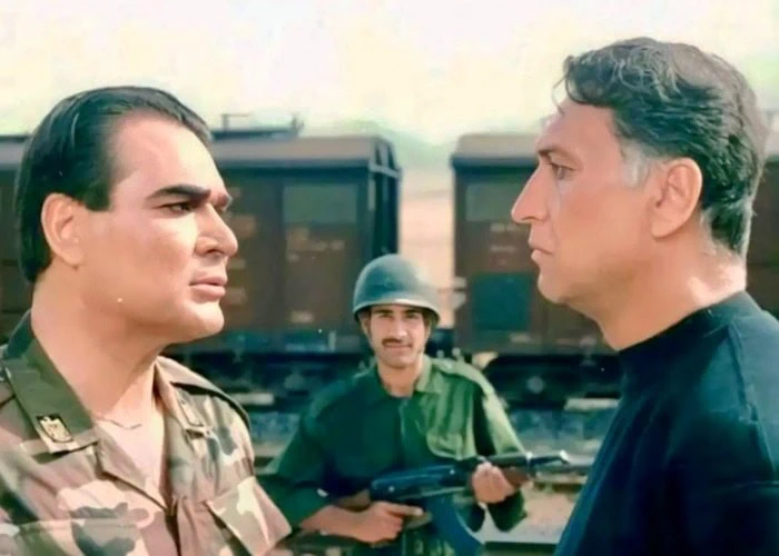 احمد نجفی در فیلم خط آتش