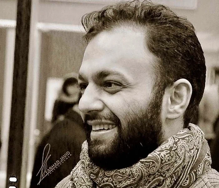 عکس سیاه و سفید صابر ابر
