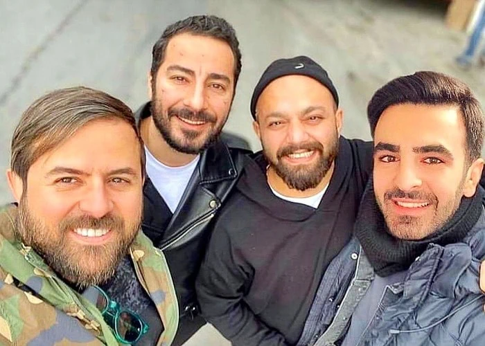 هومن سیدی، نوید محمدزاده و صابر ابر