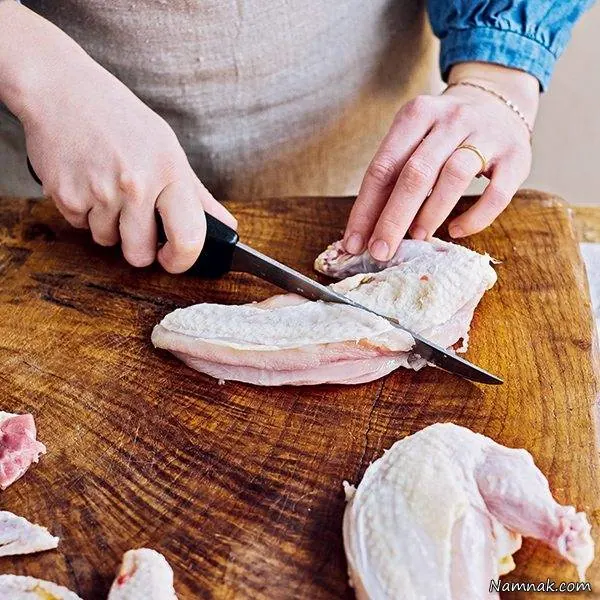 برش سینه مرغ