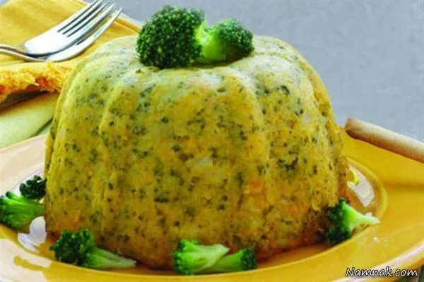 طرز تهیه نان سبزیجات