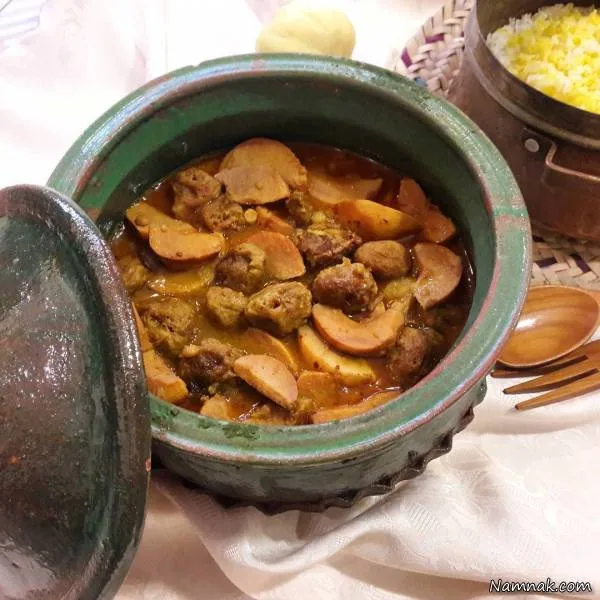 دستور پخت خورش به آلو 