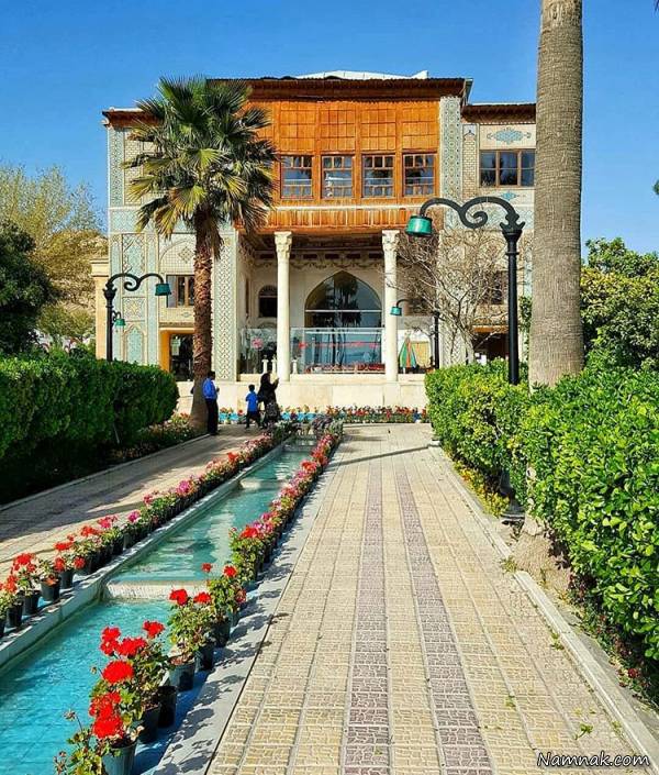 بنای تاریخی و جاذبه های گردشگری باغ موزه دلگشا در شیراز