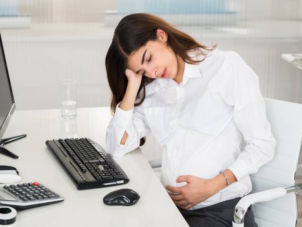 خستگی بارداری در کار