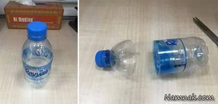 ساخت جاشمعی با بطری