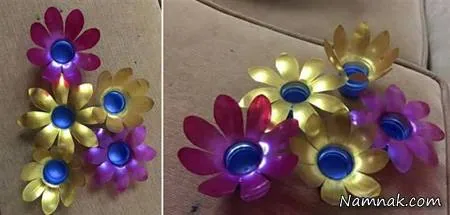 ساخت جاشمعی با بطری