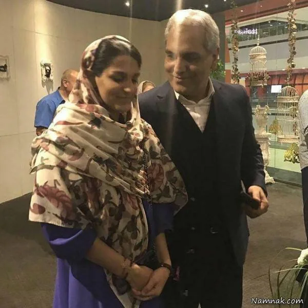 مهران مدیری و دخترش 