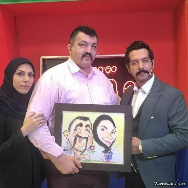  احمد ایراندوست و همسرش