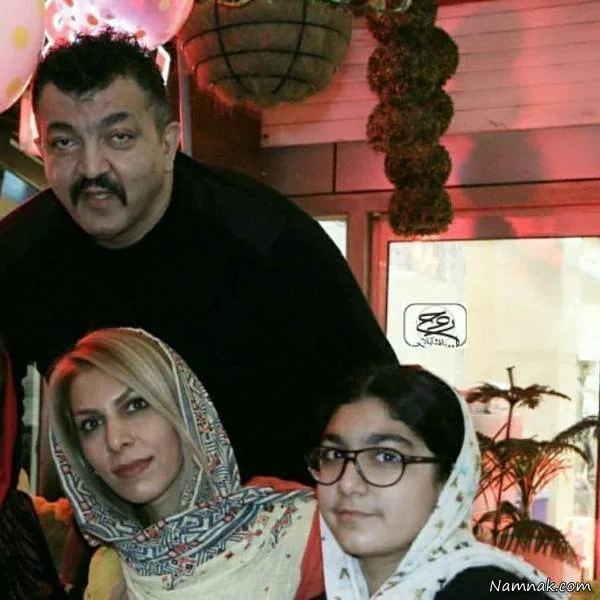  احمد ایراندوست و همسرش