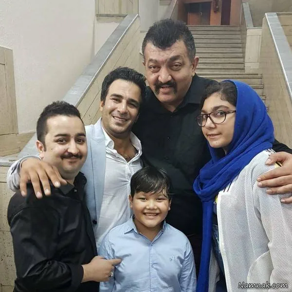  احمد ایراندوست و همسرش