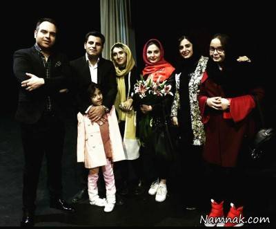 شهرام قائدی و دخترش