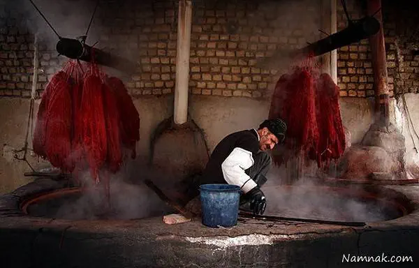 رنگرزی سنتی و صنعتی