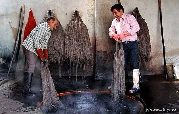 رنگرزی سنتی و صنعتی