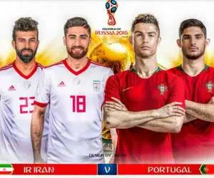 بازی ایران پرتغال