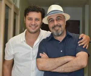 رضا عطاران و جواد عزتی