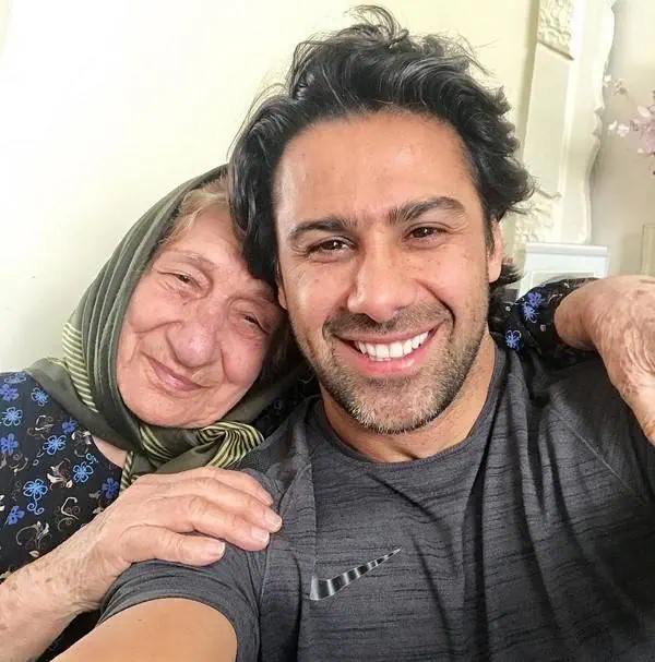 فرهاد مجیدی و مادربزرگش