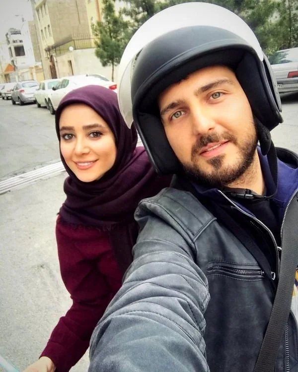 الناز حبیبی و محمدرضا غفاری