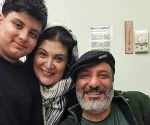 امیر جعفری، ریما رامین فر و پسرشان