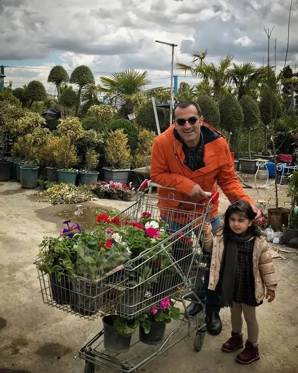 کوروش سلیمانی و دخترش