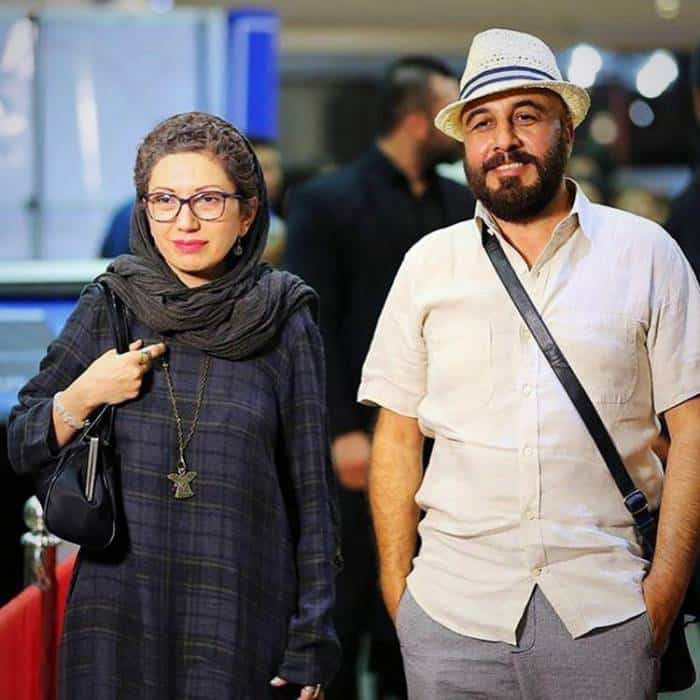 رضاعطاران و همسرش