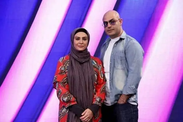 حدیث تهرانی و همسرش