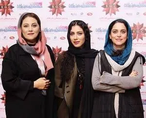 بازیگران در اکران خداحافظ دختر شیرازی