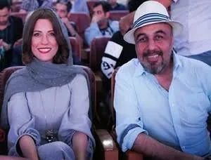 رضا عطاران و سارا بهرامی