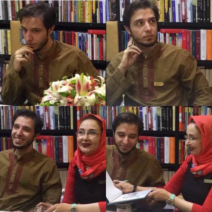 کتایون ریاحی و پسرش