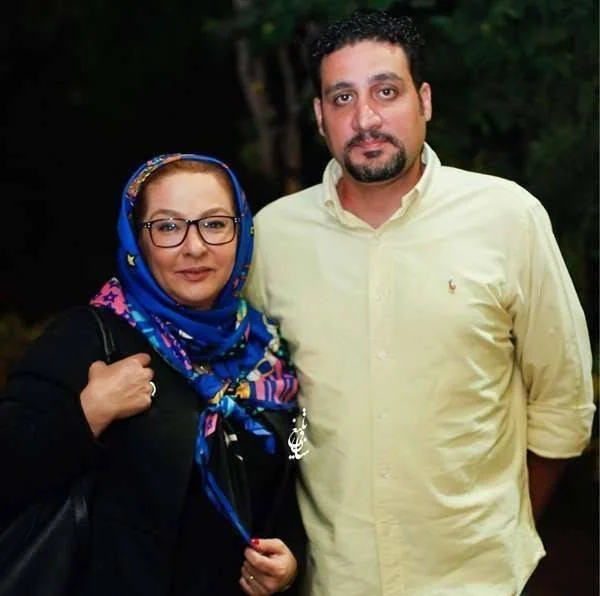 لاله صبوری و همسرش
