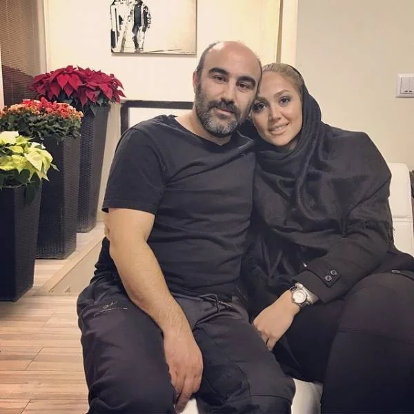 محسن تنابنده و همسرش