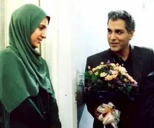 فاطمه گودرزی و مهران مدیری
