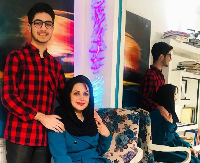 کمند امیرسلیمانی و پسرش